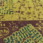Women yellow Cotton Fancy Saree with Classic Print for Office Wear