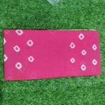 Women Rose with Blue Color Cotton Fancy Saree with Chic Design for Party Wear