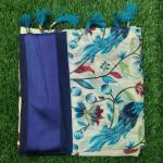 Women Cotton Fancy Saree with Printed Pattern for Casual Wear