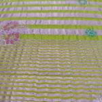 Women Yellow Cotton Fancy Saree with Lightweight Comfortable Fit