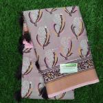 Women  Fancy Saree with Classic Print for Office Wear