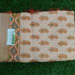 Women Cotton Fancy Saree with Classic Print for Office Wear