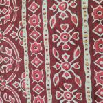 Women Light Rose with White Cotton Fancy Saree with Modern Pattern & Chic Style