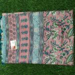 Women Fancy Cotton Saree with Minimal Design & Modern Appeal