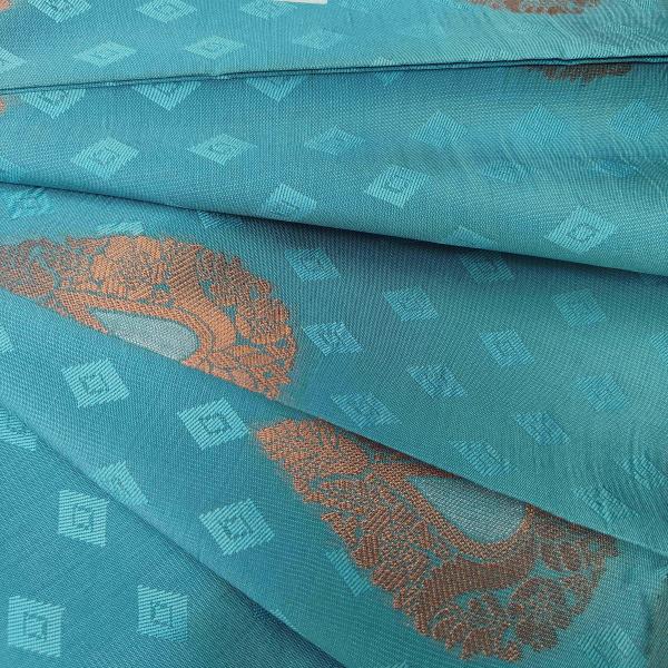 Women Soft Silk Saree with Vibrant Dual Shade Design
