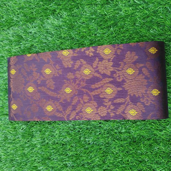 Women Soft Silk Saree with Classic Temple Style Border
