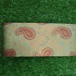 Women Striped Soft Silk Saree with Traditional Border
