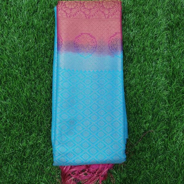 Women Soft Silk Saree with Graceful Party Look