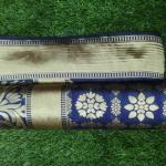 Women Soft Silk Saree with Artistic Thread Pattern