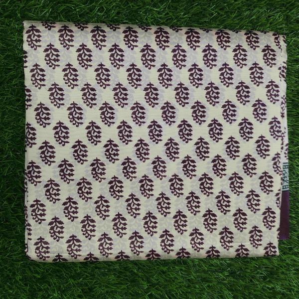 Women Elegant Printed Cotton Saree with Modern Look