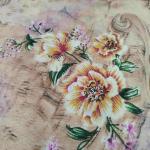 Women Printed Cotton Saree for Creative Styling with Artistic Motifs