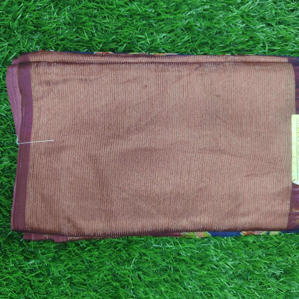 Women Linen Cotton Saree for Daily Fashion with Minimal Beauty