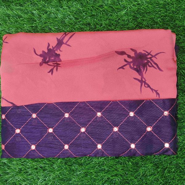 Women Fancy Cotton Saree for Party Nights with Chic Patterns