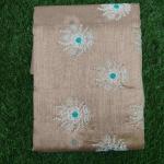 Women Linen Cotton Saree for Minimal Looks with Casual Comfort