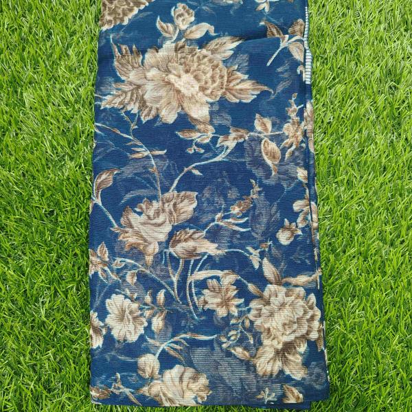 Women Fancy Cotton Saree for Modern Fashion with Decorative Finish