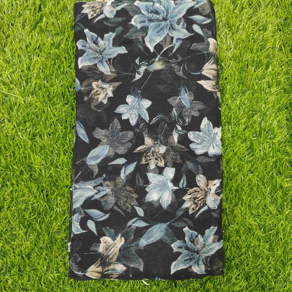 Women Linen Cotton Saree for Office Wear with Minimal Elegance