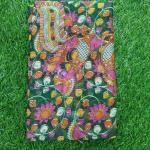 Women Linen Cotton Saree for Relaxed Styling with Clean Finish