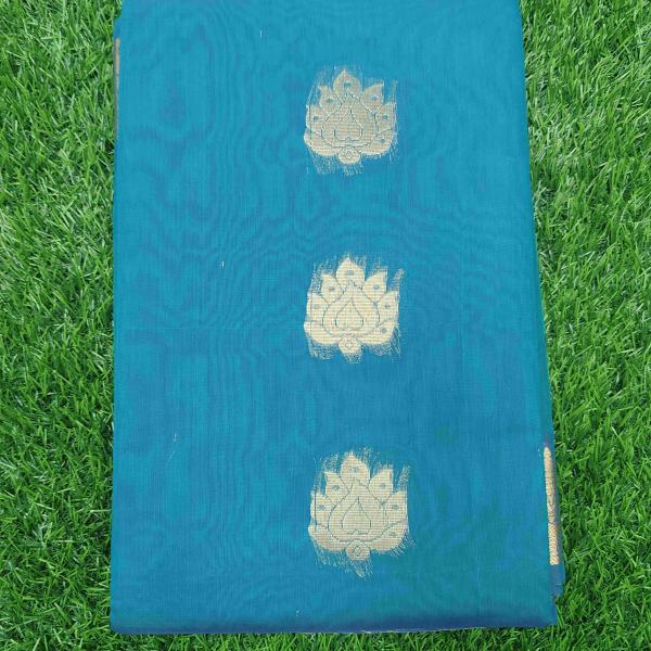 Women Silk Cotton Saree for Festive Charm with Regal Finish