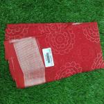 Women Fancy Cotton Saree for Celebration Wear with Stylish Glam Finish