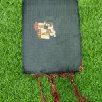 Women Linen Cotton Saree for Summer Styling with Breathable Texture Feel