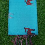 Women Linen Cotton Saree for Everyday Styling with Simple Fabric Flow
