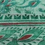Women Fancy Cotton Saree for Party Look with Stylish Decorative Finish