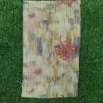 Women Linen Cotton Saree for Work Wear with Minimal Clean Design