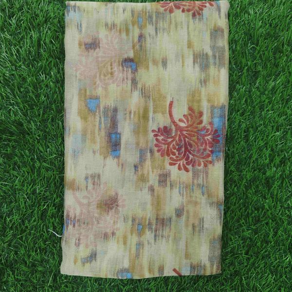 Women Linen Cotton Saree for Work Wear with Minimal Clean Design