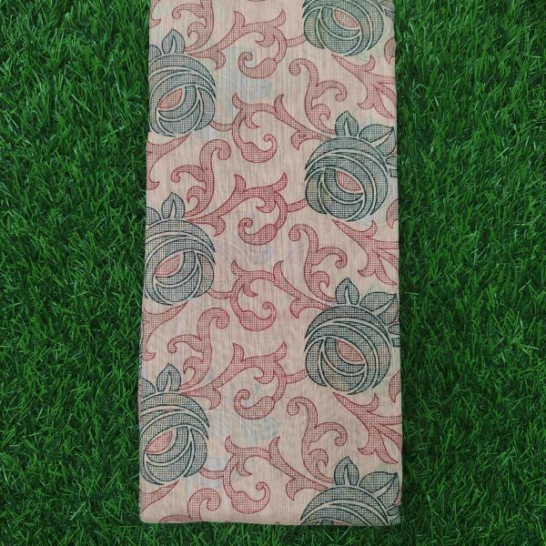 Women Linen Cotton Saree for Summer Days with Natural Soft Fabric