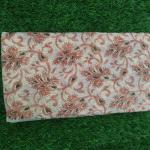 Women Linen Cotton Saree for Daily Comfort with Subtle Design Touch