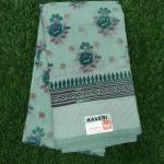 Women Linen Cotton Saree for Casual Comfort with Easy Drape Design
