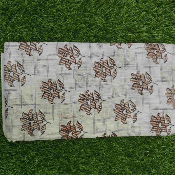 Women Printed Cotton Saree for Stylish Wear with Smooth Pattern Flow