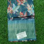 Women Fancy Cotton Saree for Party Styling with Stylish Border Finish