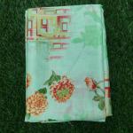 Women Linen Cotton Saree for Summer Styling with Breathable Texture