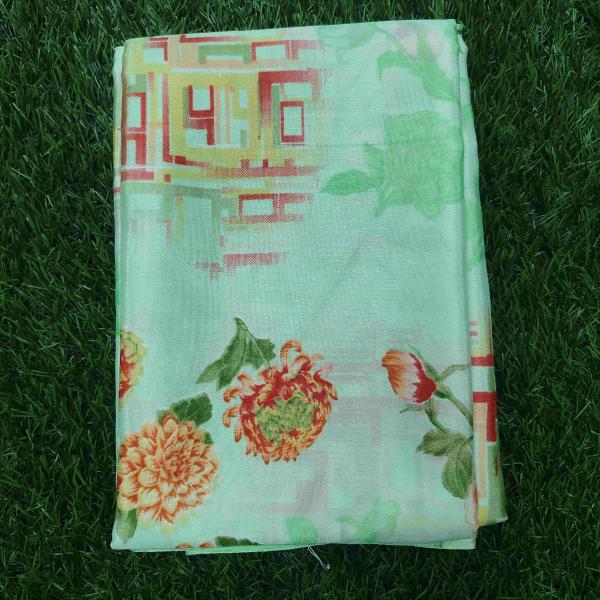 Women Linen Cotton Saree for Summer Styling with Breathable Texture