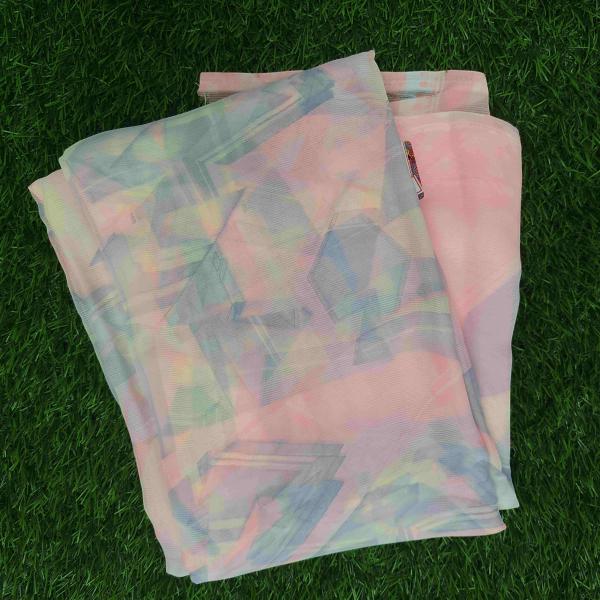 Women Printed Cotton Saree for Fashion Wear with Artistic Pattern