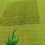 Women Linen Cotton Saree for Everyday Wear with Natural Finish