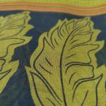Women Linen Cotton Saree for Everyday Wear with Natural Finish