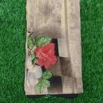 Women Printed Cotton Saree for Office Dressing with Smart Pattern
