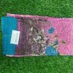 Women Fancy Cotton Saree for Evening Wear with Glam Look