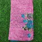 Women Fancy Cotton Saree for Evening Wear with Glam Look