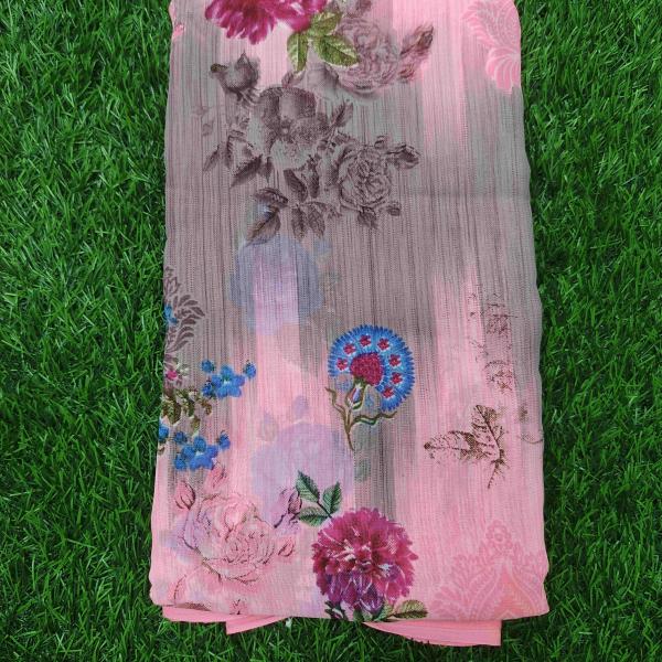 Women Linen Cotton Saree for Daily Comfort with Minimal Finish