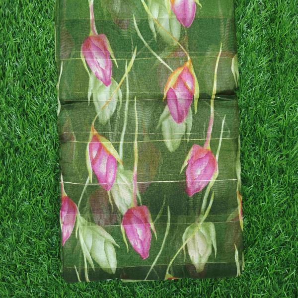 Women Fancy Cotton Saree for Elegant Wear with Designer Touch