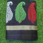 Women Cotton Saree for Comfort Wear with Light Texture