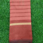 Women Linen Cotton Saree for Summer Looks with Breathable Fabric