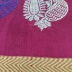 Women Silk Cotton Saree for Festive Collection with Classic Look