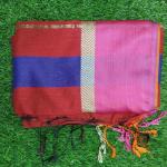 Women Fancy Cotton Saree for Celebration Wear with Designer Finish