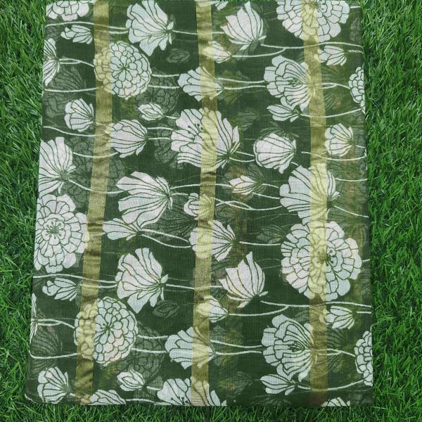 Women Printed Cotton Saree for Daily Looks with Creative Prints