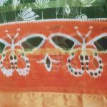 Women Linen Cotton Saree for Casual Wear with Clean Look