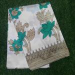 Women Fancy Cotton Saree for Party Styling with Vibrant Colors